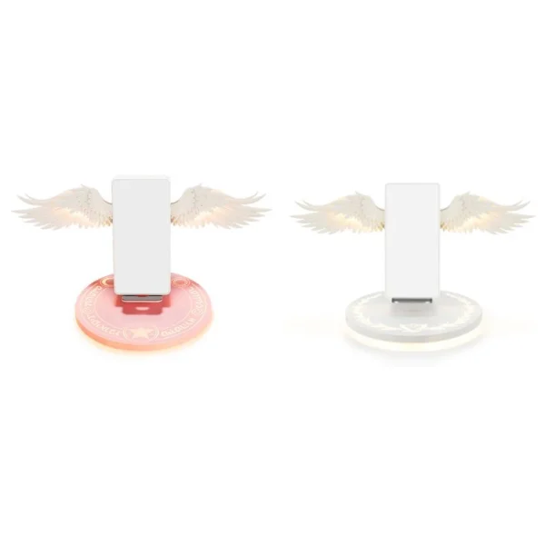 LED Angel Wings Qi Wireless Charger