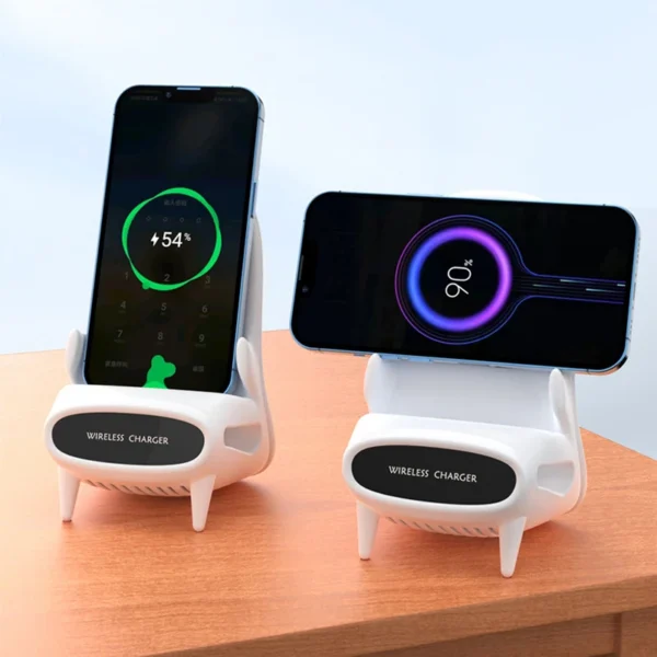 Mini portable chair wireless charger